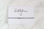 MARZEC - MARCH Birthstone Bracelet