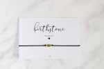 SIERPIEŃ - AUGUST Birthstone Bracelet
