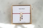 MAMA Alfabet Morse'a + Kamień urodzeniowy Birthstone + Zodiak