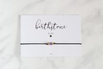 CZERWIEC - JUNE Birthstone Bracelet