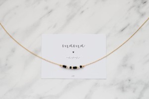 'MAMA' MORSE CODE NECKLACE