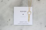MAMA Alfabet Morse'a - Naszyjnik z Nieskończonością - Infinity Love - Bezgraniczna Miłość