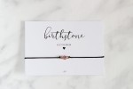 PAŹDZIERNIK - OCTOBER Birthstone Bracelet